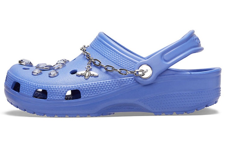 (WMNS) Crocs Classic Clog Beach Blue Sandals 206744-434 - 2