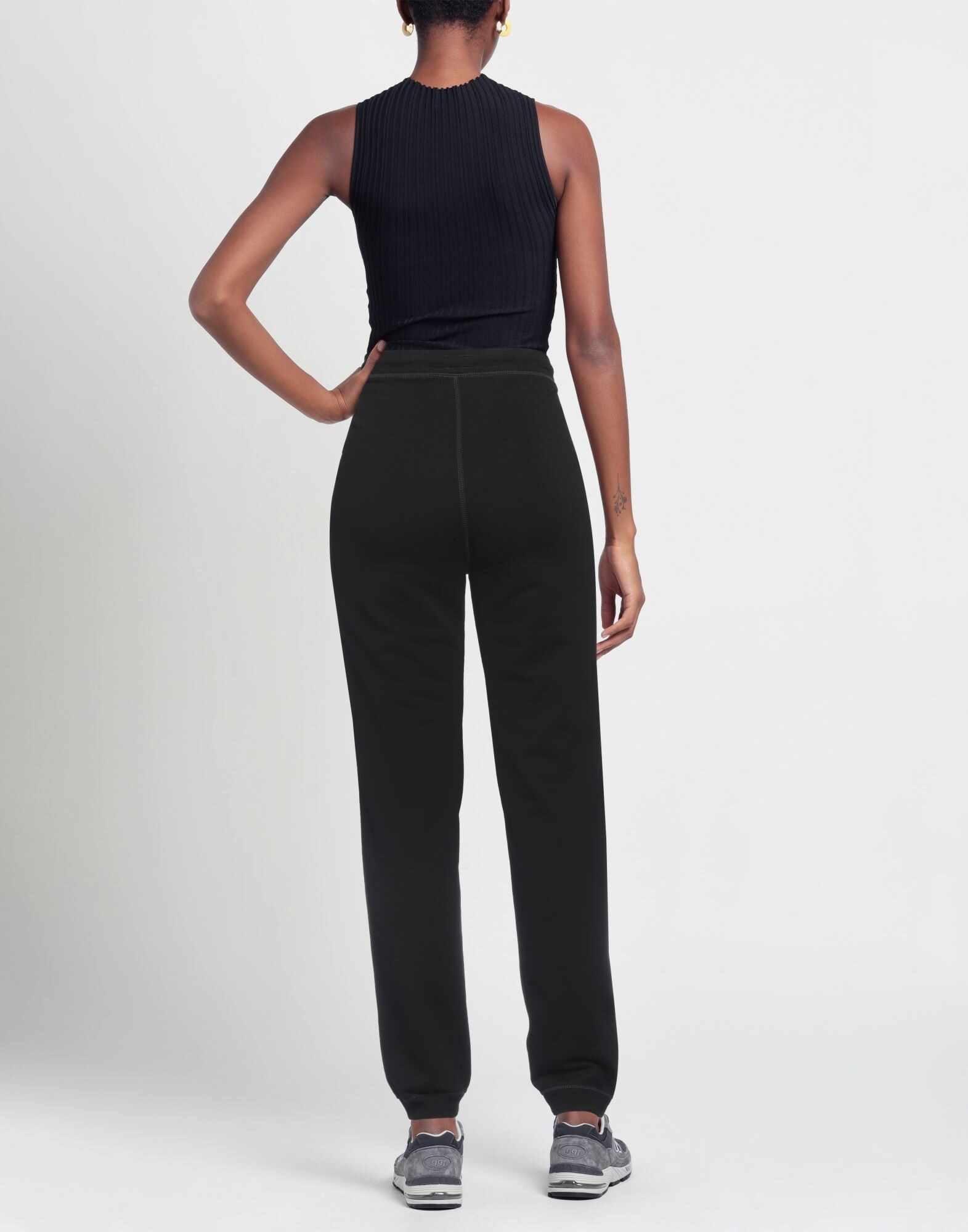 Black Women's Casual Pants - 3