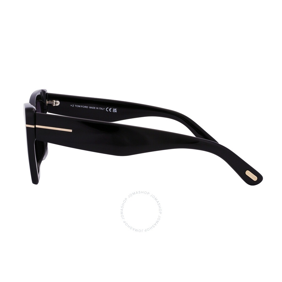 Tom Ford Wyatt Grey Gradient Cat Eye Ladies Sunglasses FT0871 01B 56 - 5