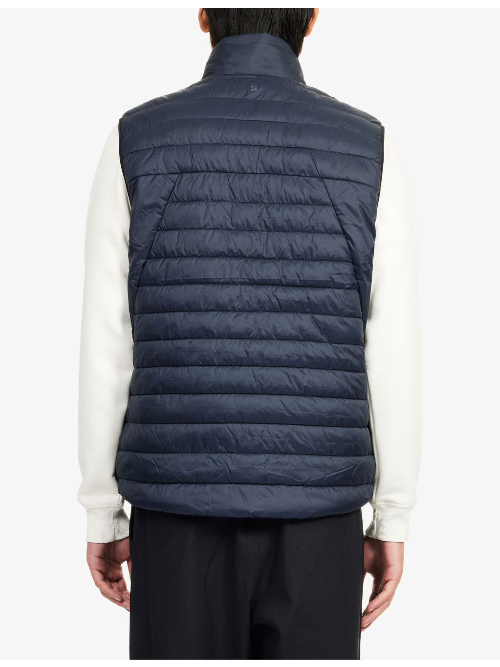 Reflex Logo-Print Shell-Down Gilet - 4