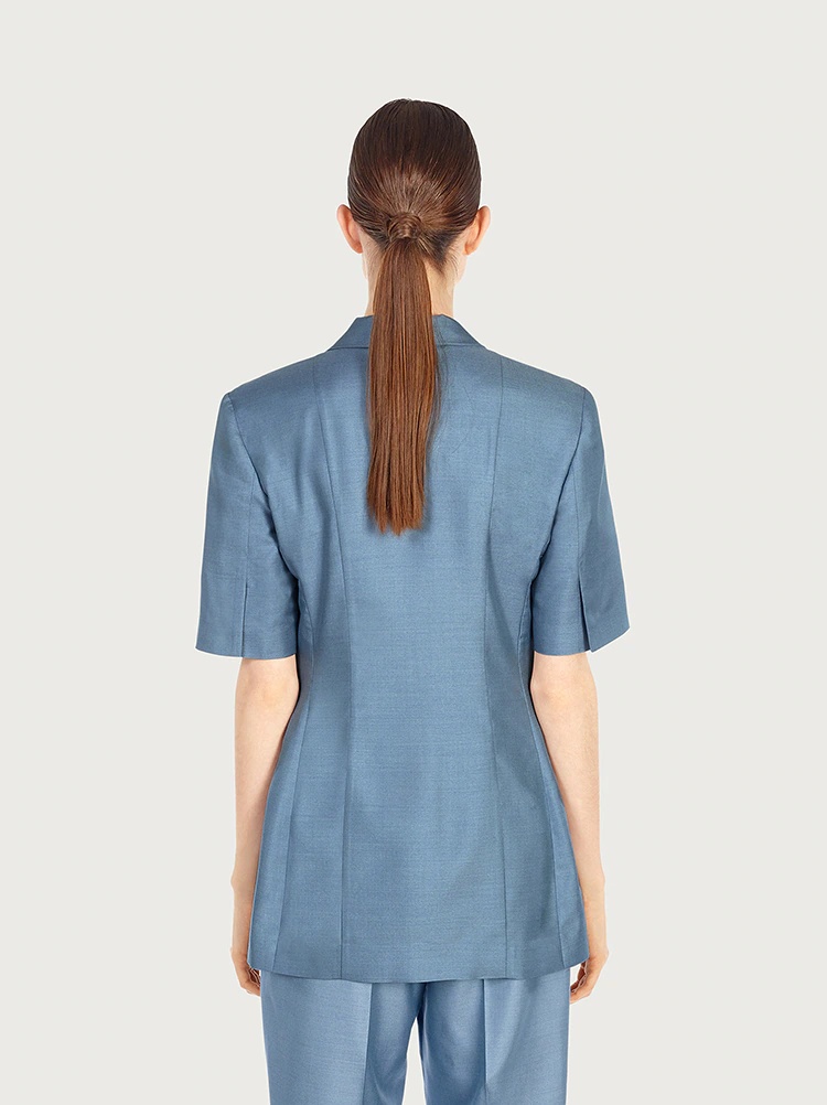 SILK BLAZER - 4
