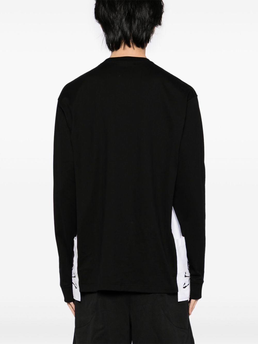 panelled T-shirt - 3