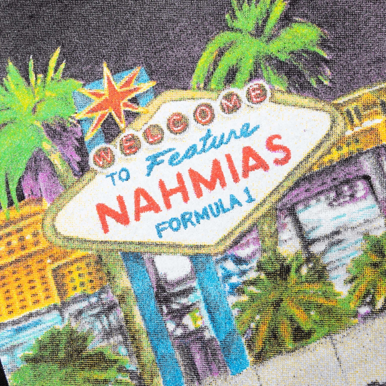 FEATURE X NAHMIAS STREET CIRCUIT TEE - BLACK - 4