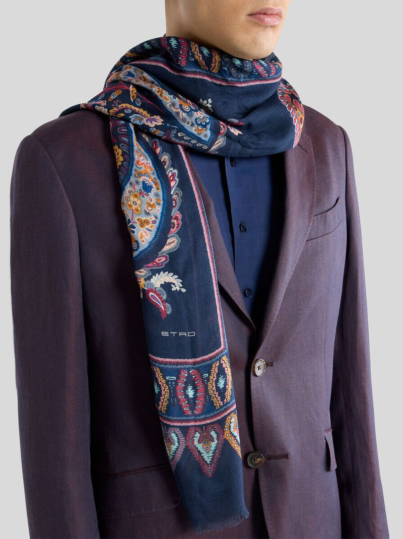 Etro FLORAL PAISLEY SCARF outlook
