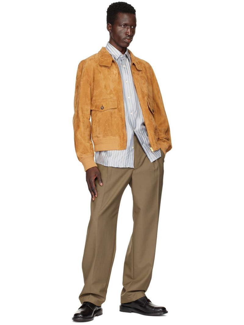 TIGER OF SWEDEN Blue Spencer Shirt outlook
