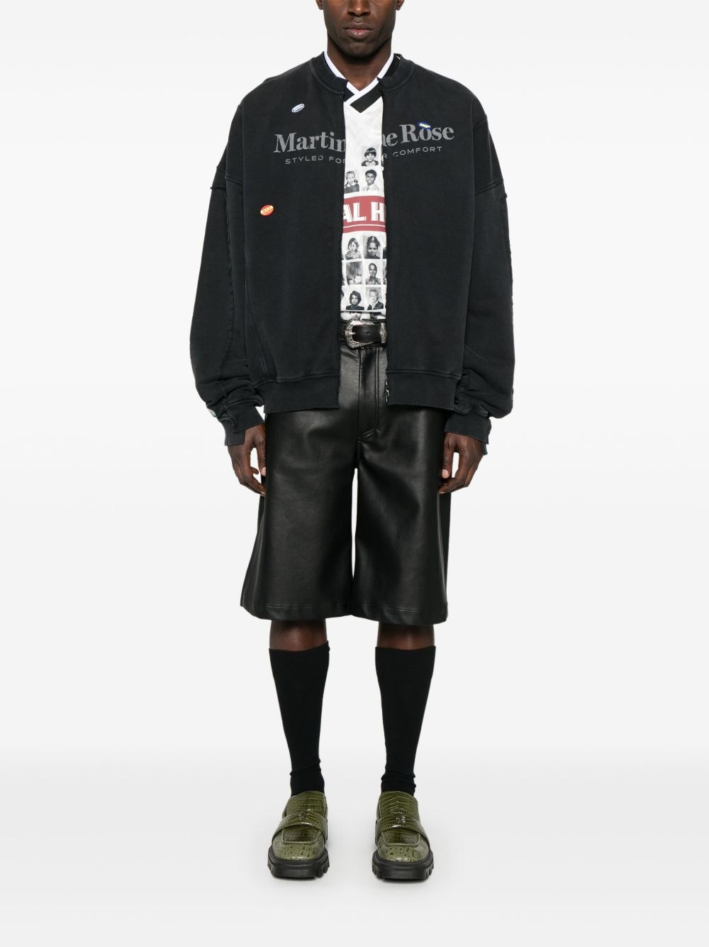zip-up sweatshirt - 2