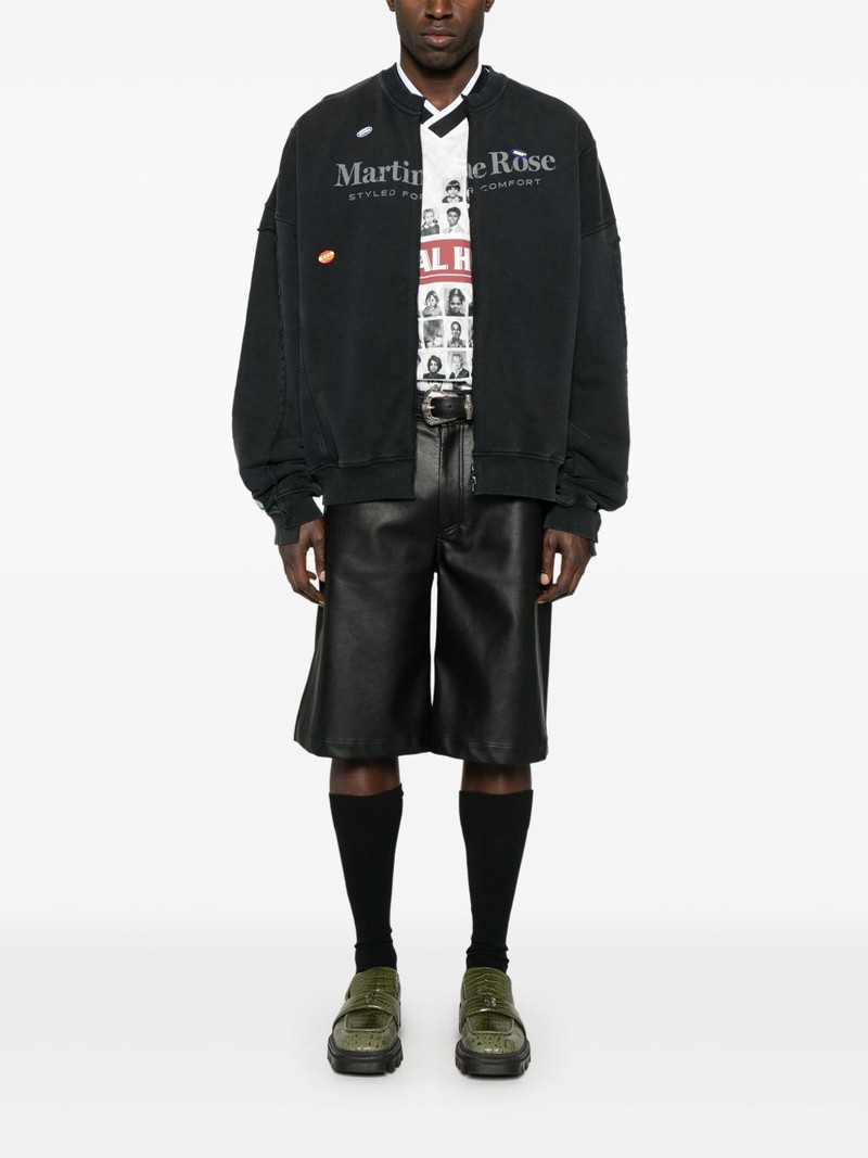 Martine Rose zip-up sweatshirt outlook