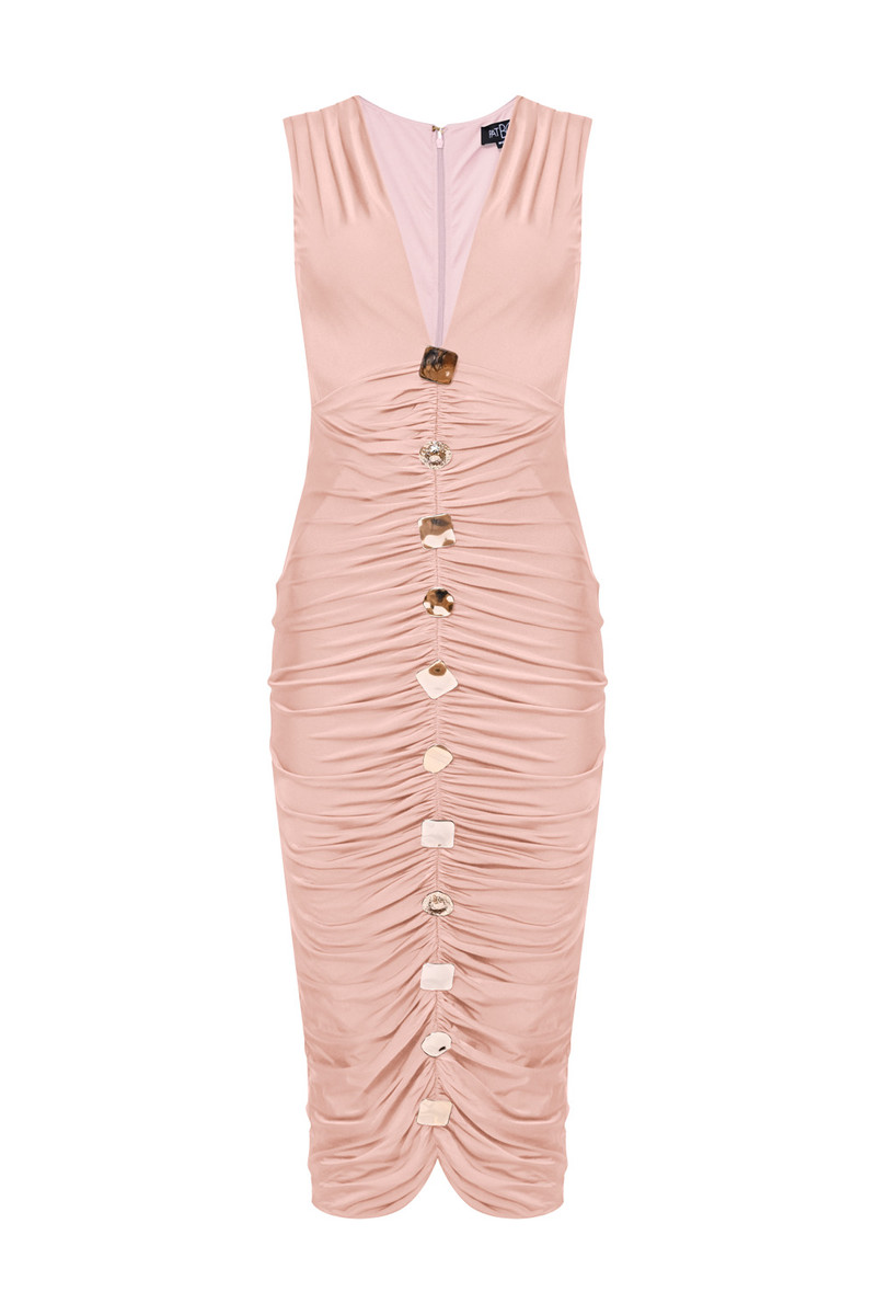 PatBO MOONLIT JERSEY MIDI DRESS outlook