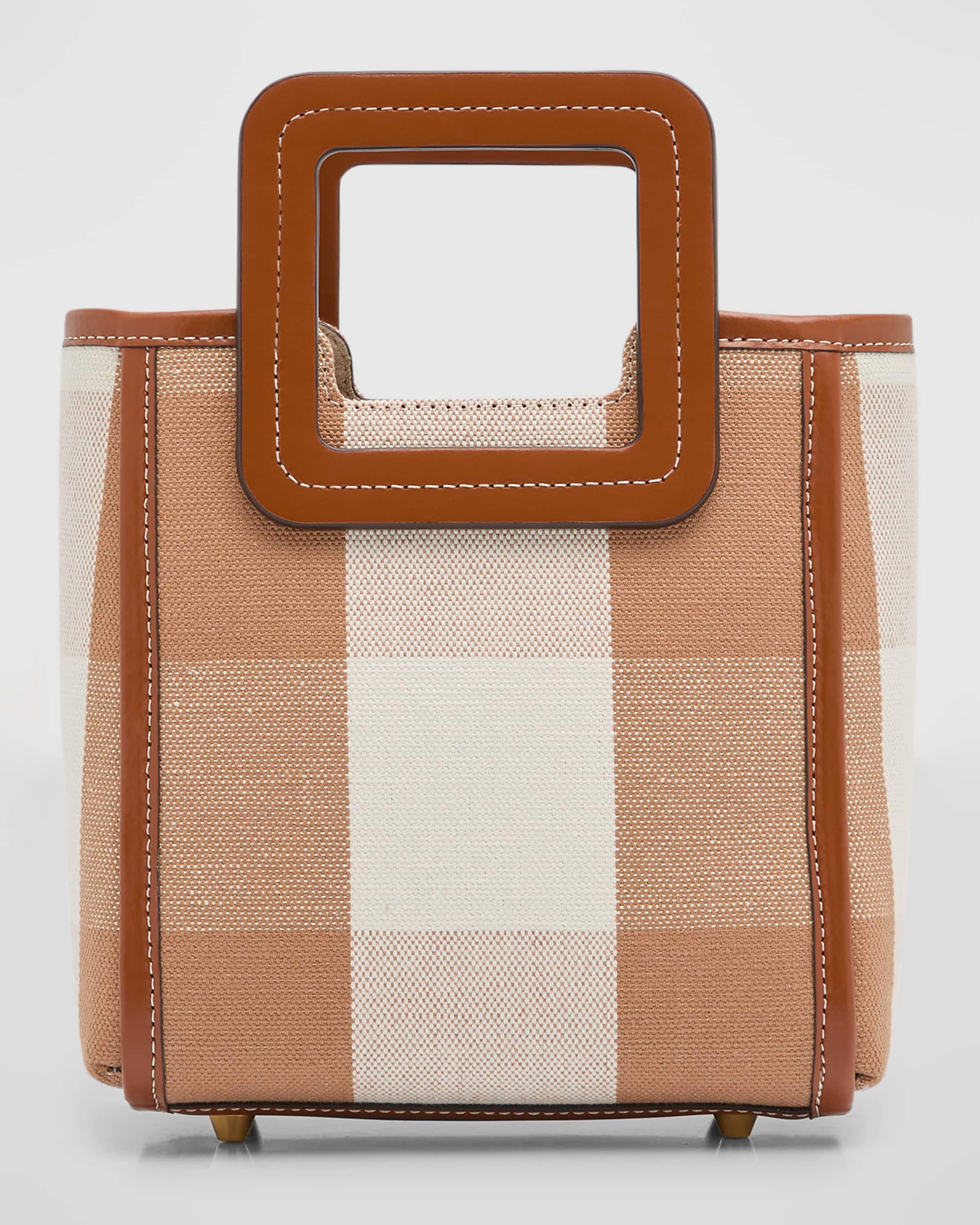 Shirley Mini Plaid Top-Handle Bag - 1