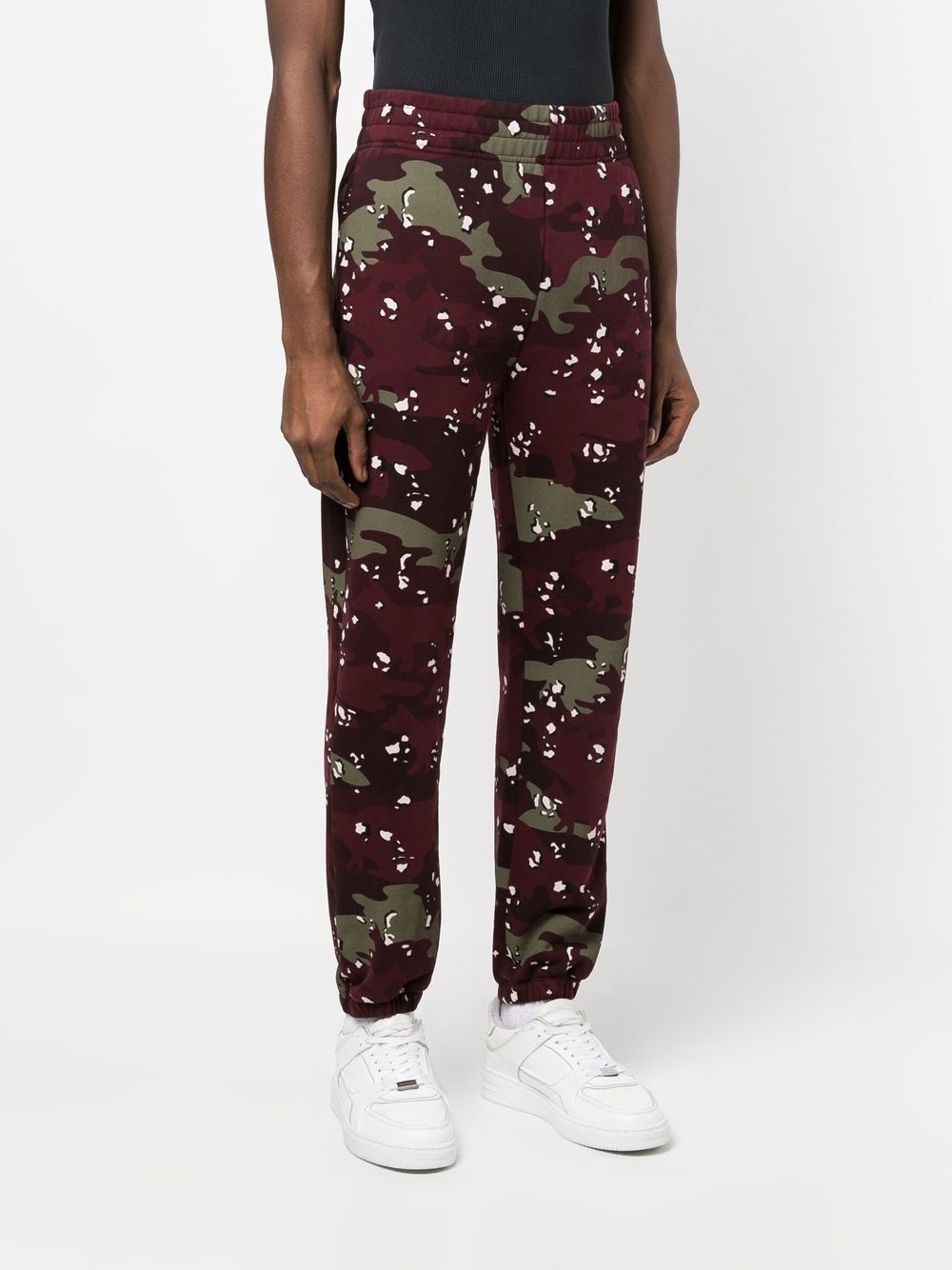 camouflage-print cotton joggers - 3