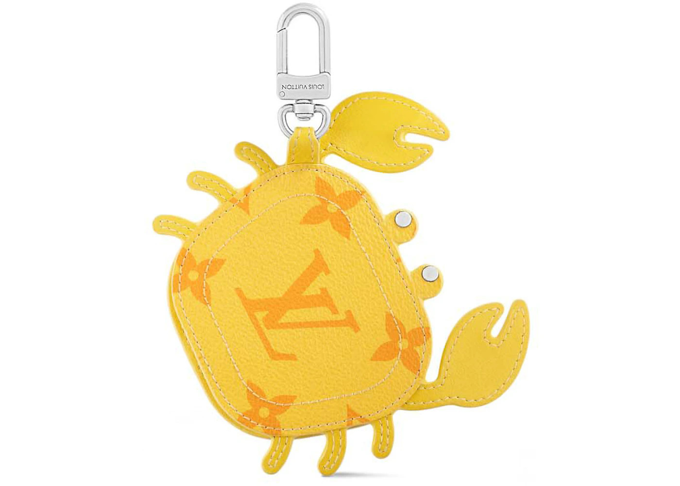 Louis Vuitton LV Crab Bag Charm Yellow - 3