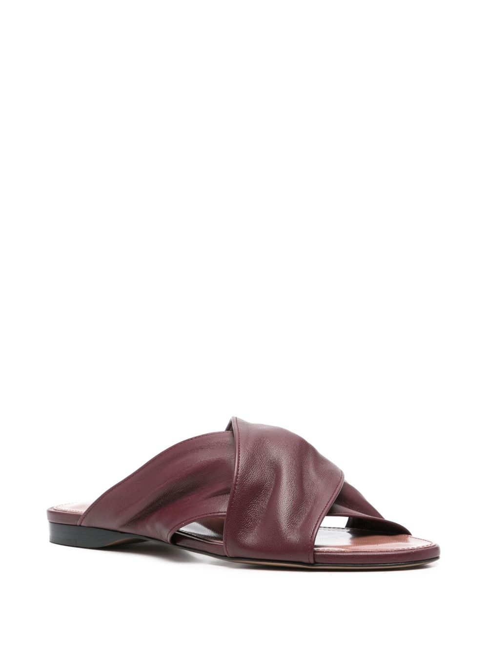 leather slides - 2