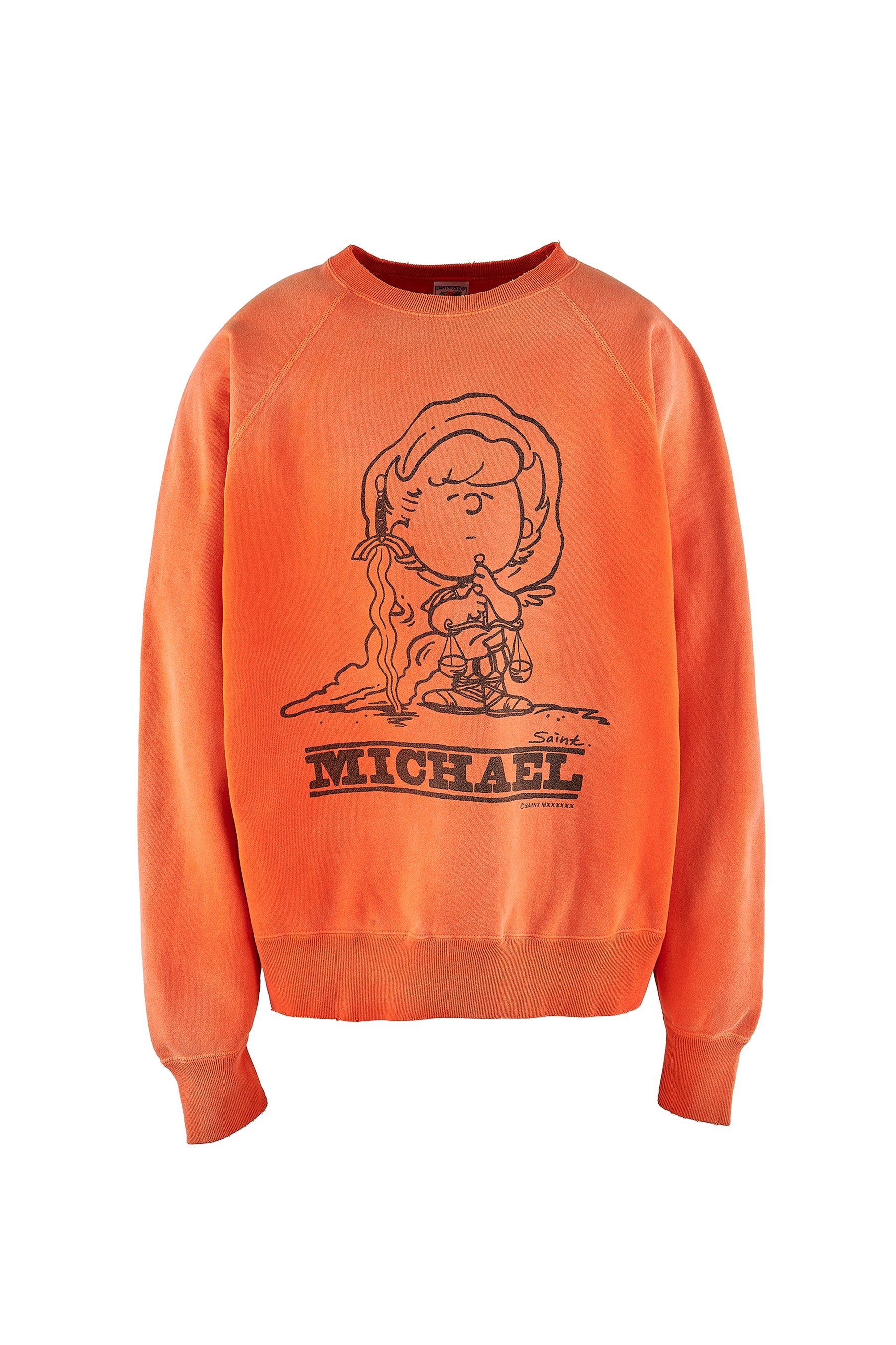 トップス SAINT MXXXXXX CRW N SWT L SAINT M×××××× CRW N SWT/MICHAEL / ORG | nubiantokyo | REVERSIBLE