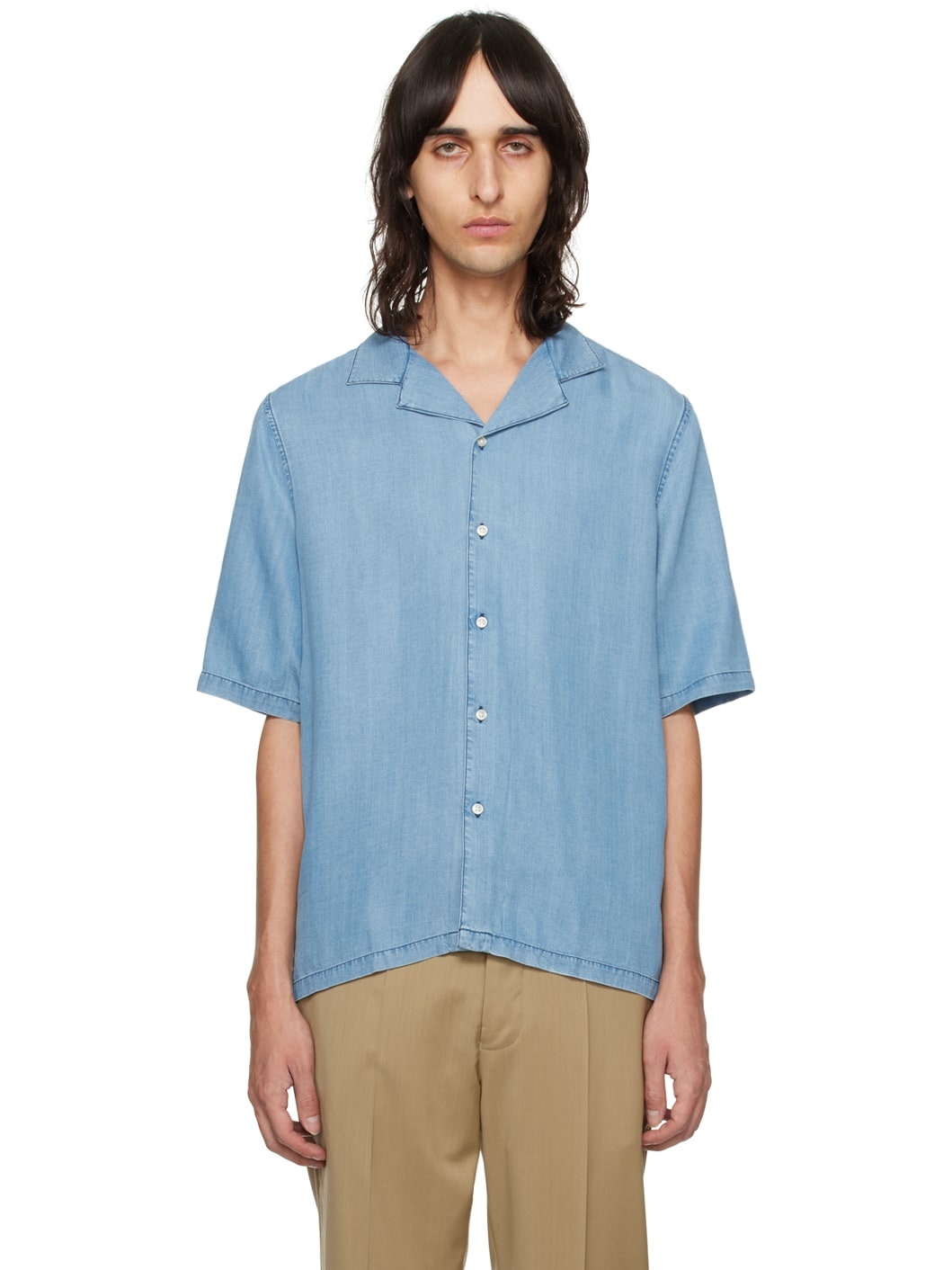 Blue Eren Denim Shirt - 1