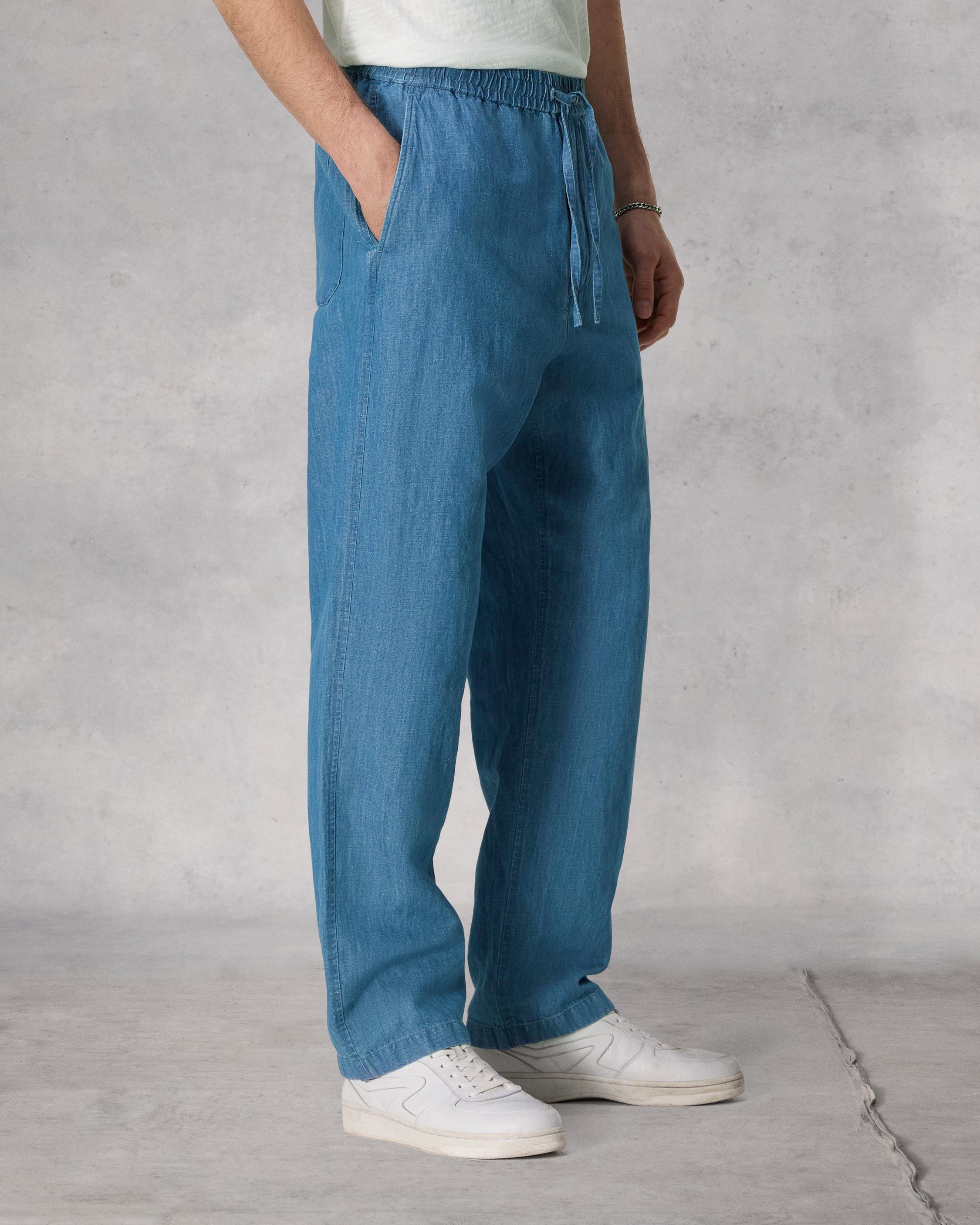 Bradford Denim Drawstring Pant
Relaxed Fit - 4