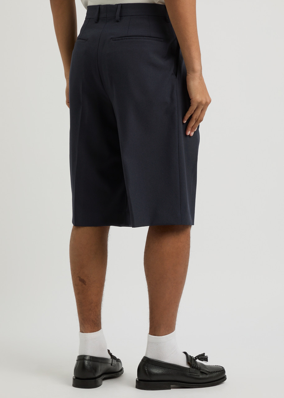 Dries Van Noten Panrom Wool Shorts - 3