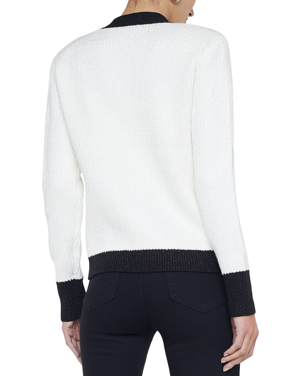 L'AGENCE Jinny Sequin Cardigan - 2