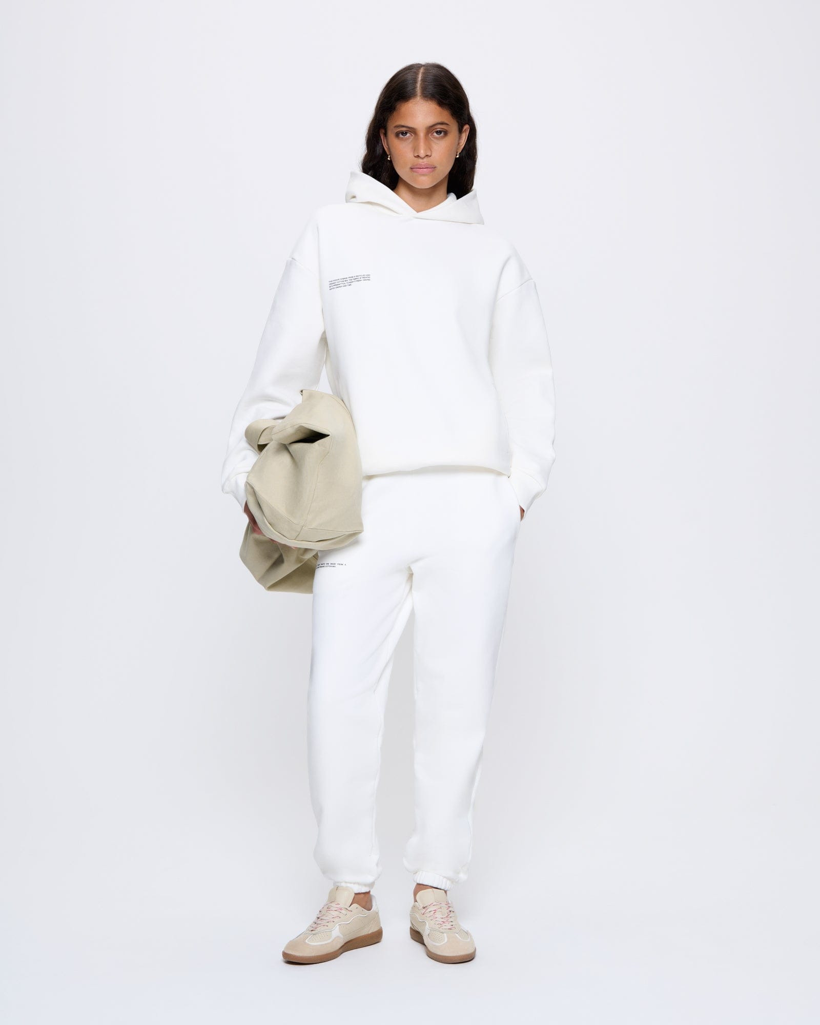 Womens 365 Heavyweight Hoodie - Off-White - 3