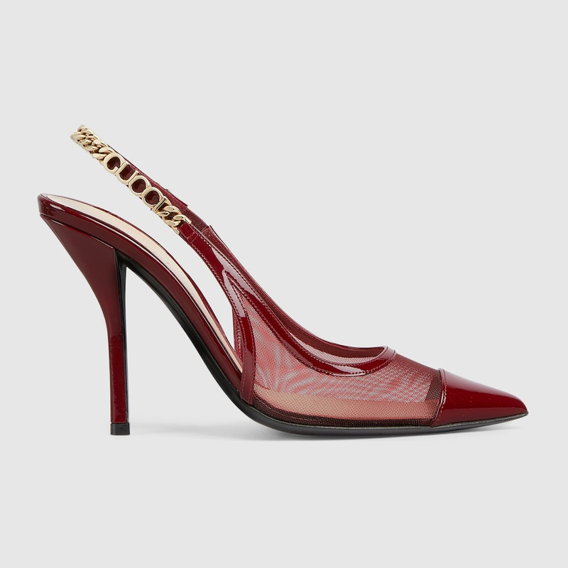 Gucci Signoria slingback pump - 1