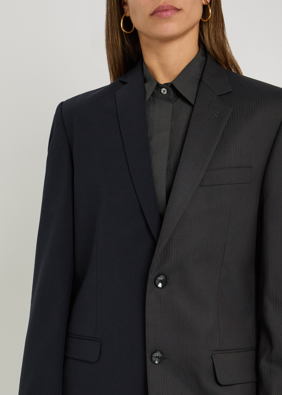 Bettter Sliced Panelled Wool-blend Blazer - 5