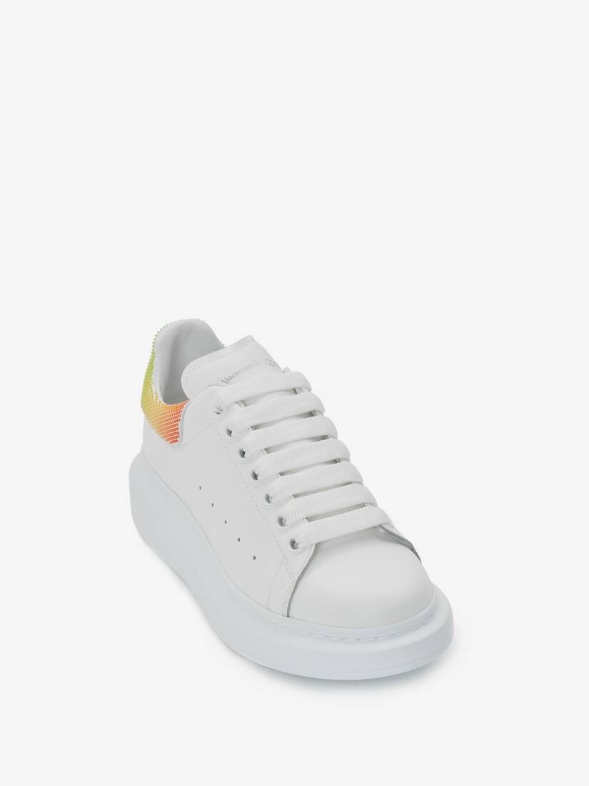 Oversized Sneaker in White/multicolour - 2