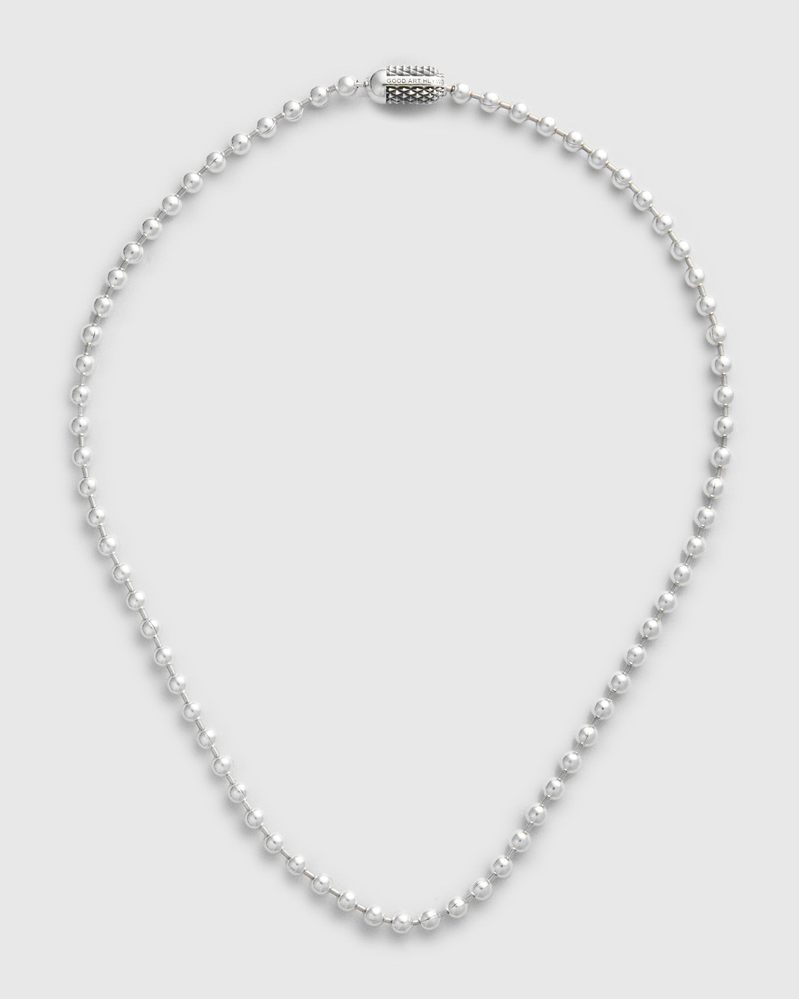 Goosebumps Poplock Necklace in Sterling Silver - 2