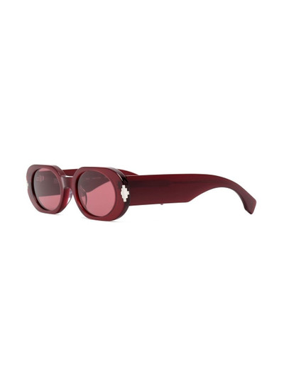 Marcelo Burlon County Of Milan oval-frame sunglasses outlook