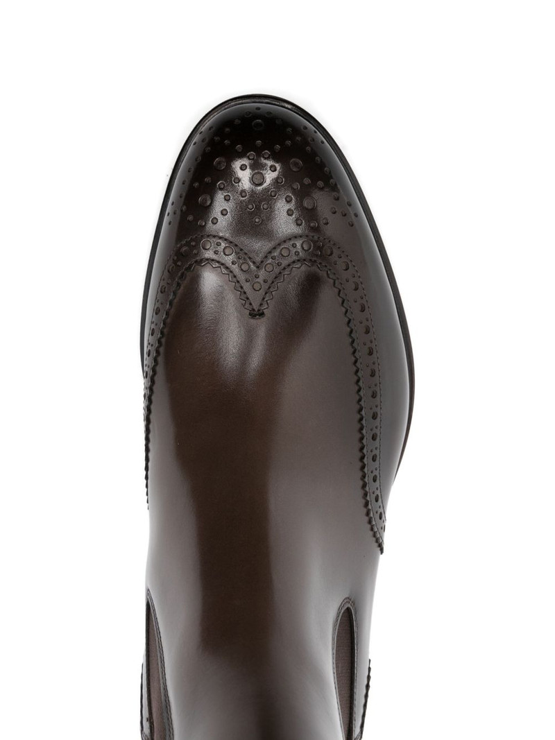 leather Chelsea boots 4