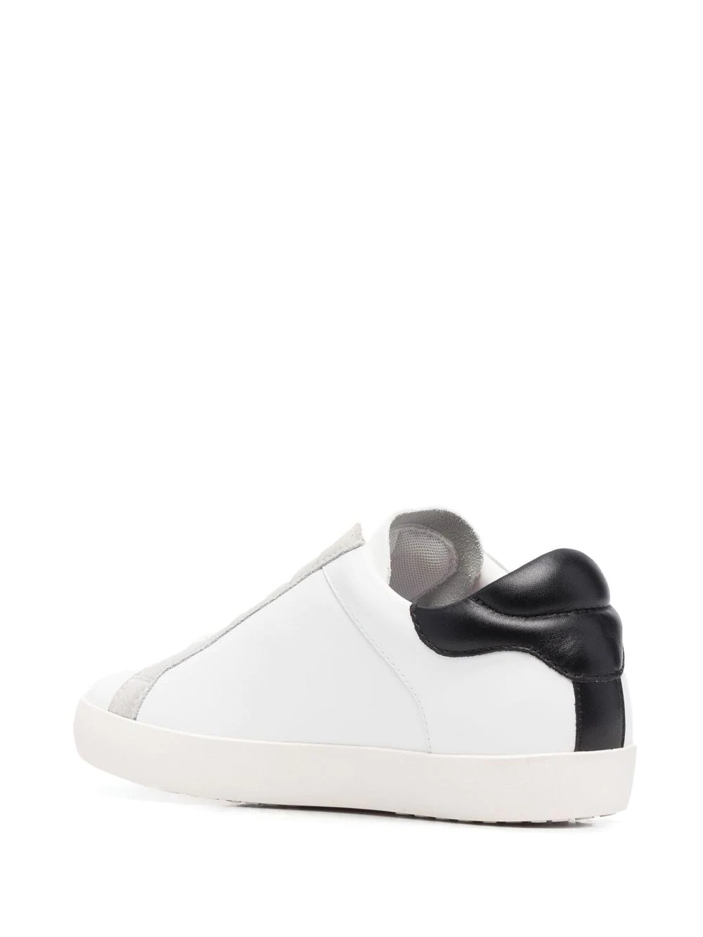 logo-print low-top sneakers - 3