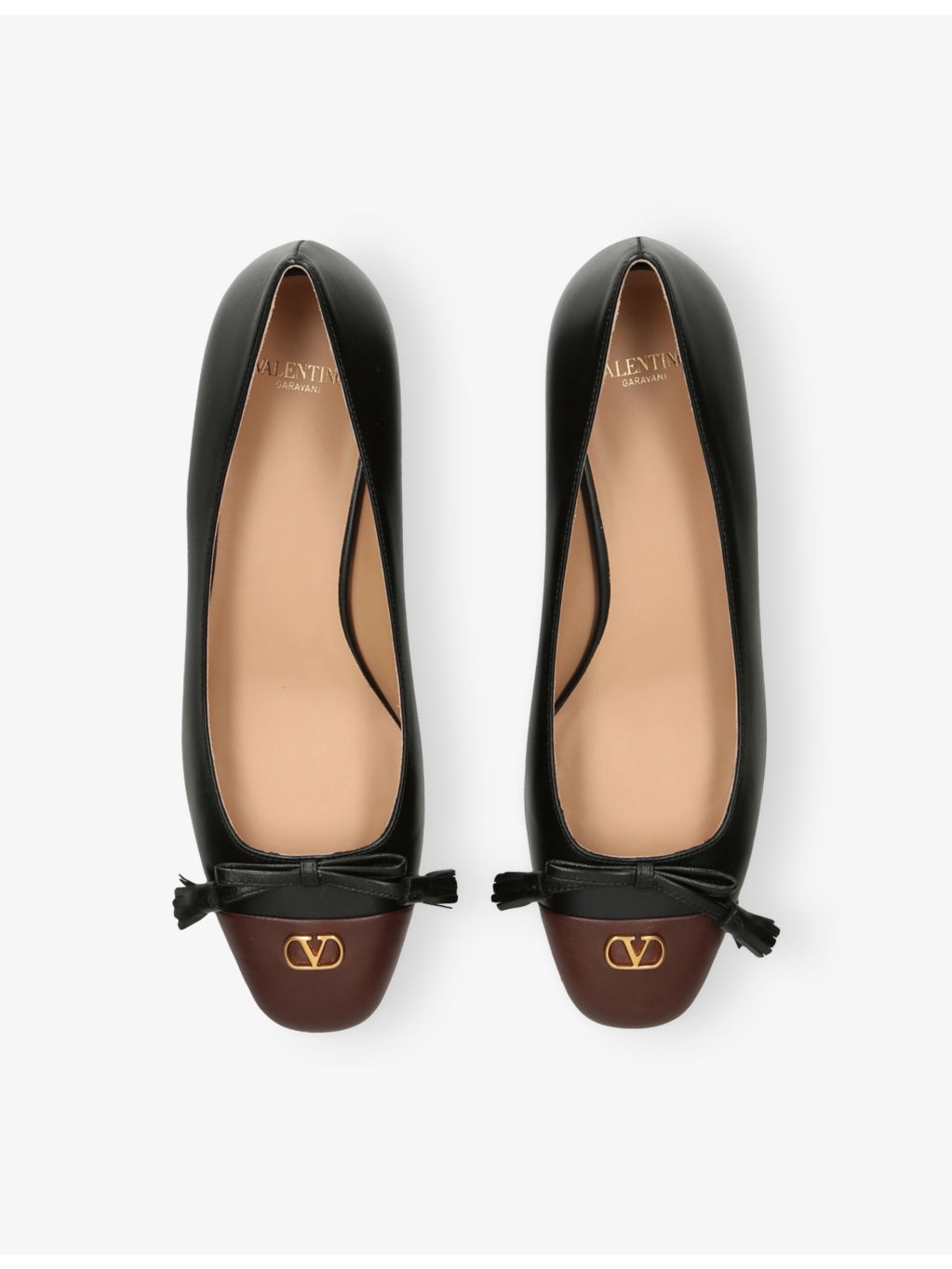Valet Du Roi Leather Ballet Flats - 2