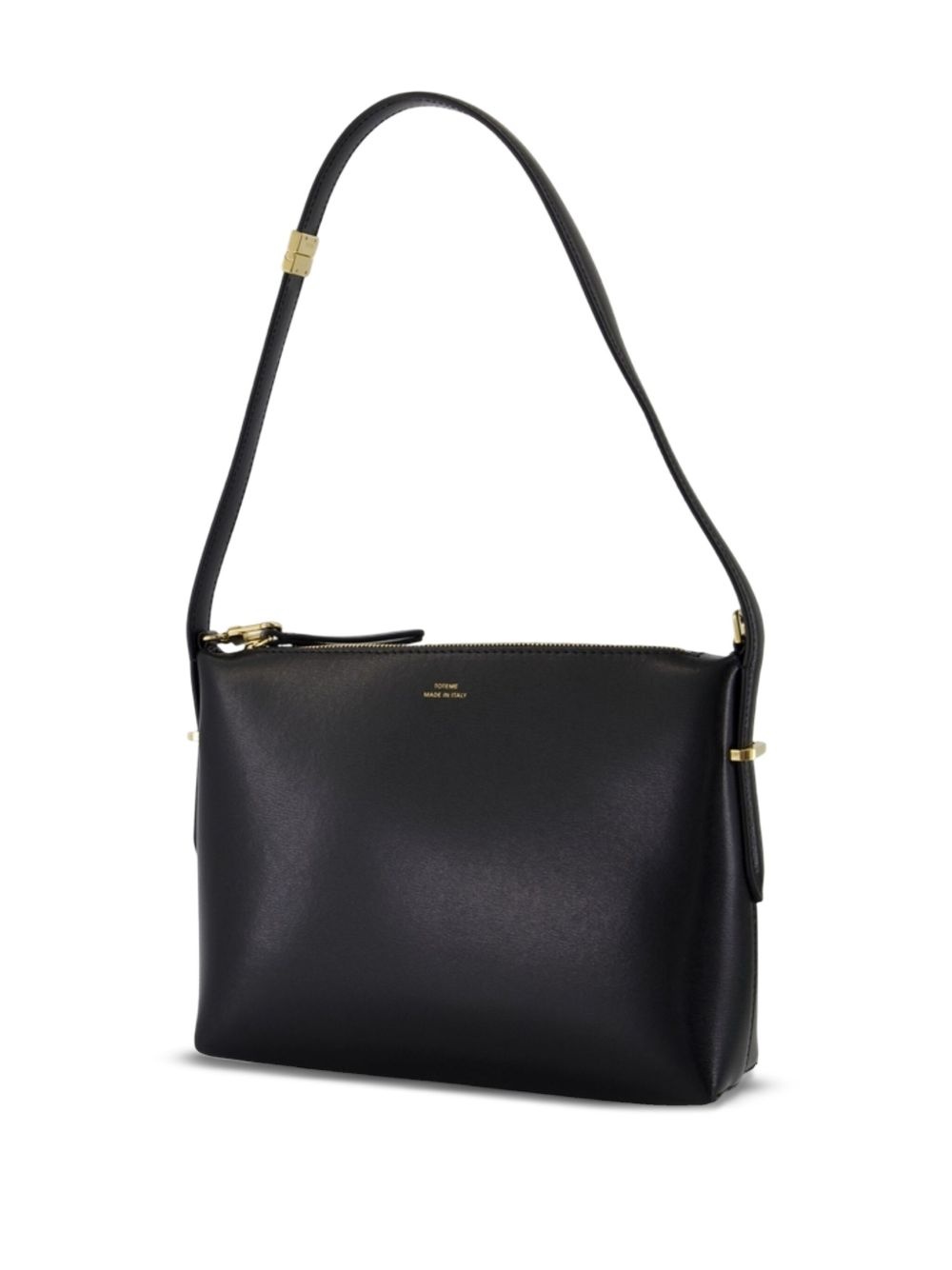 top-handle calfskin shoulder bag - 2