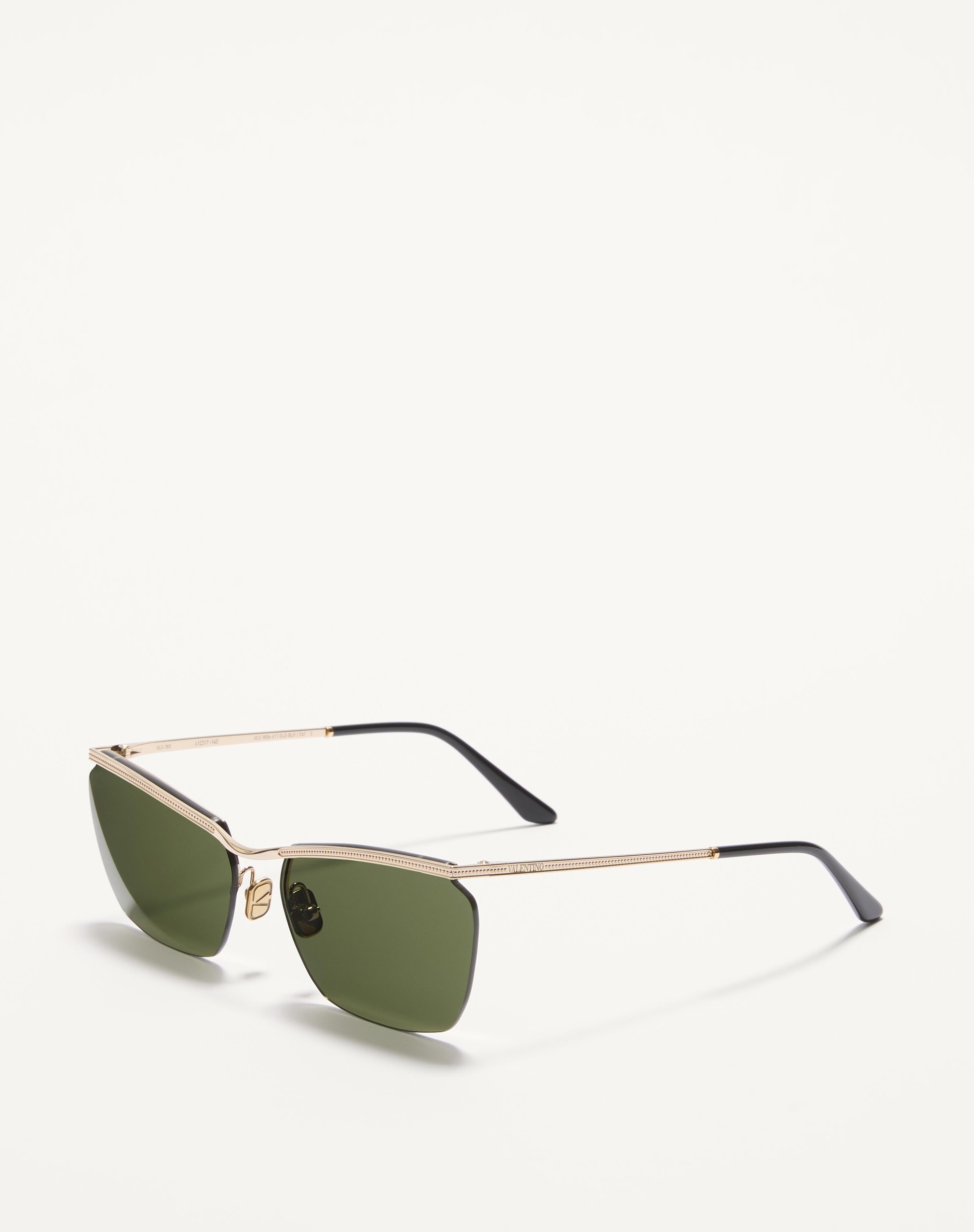 FLOATING RIMLESS METAL GLASSES - 4