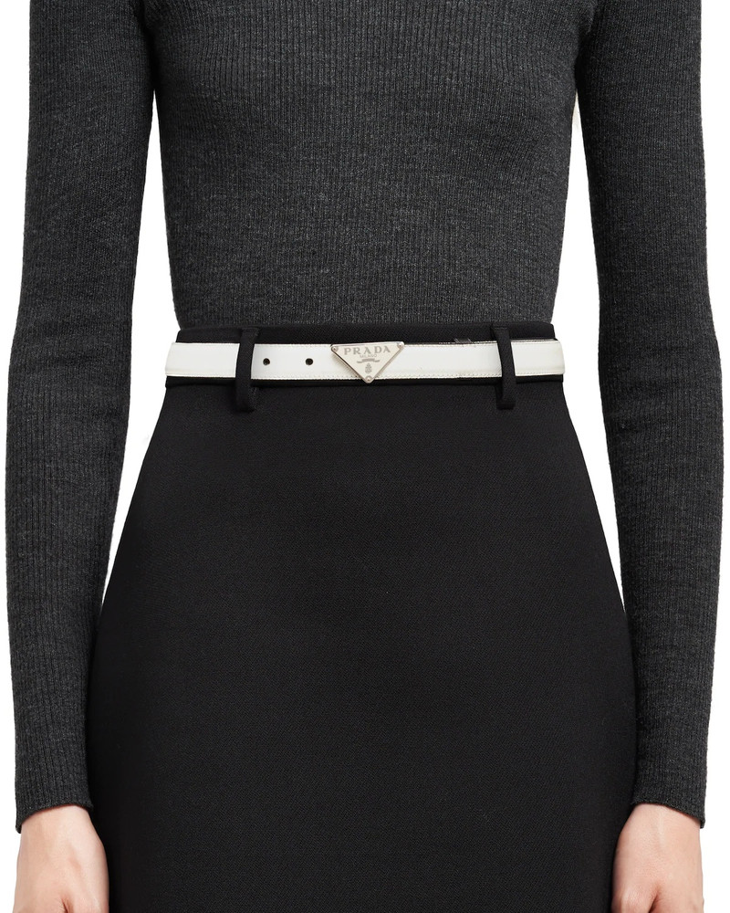 Prada Saffiano leather belt outlook