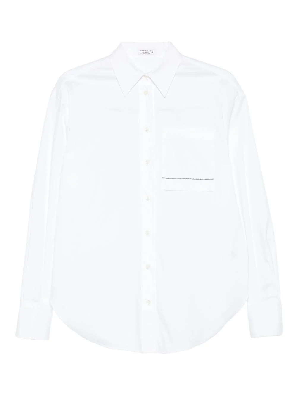 pocket-detail shirt - 1