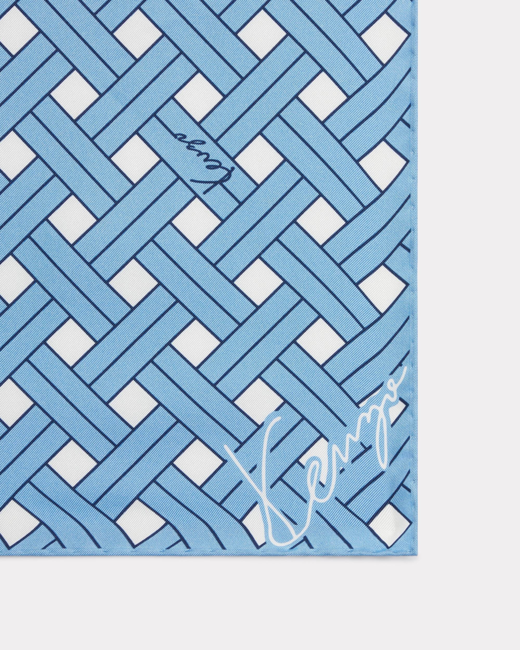 'KENZO Weave' silk square - 2