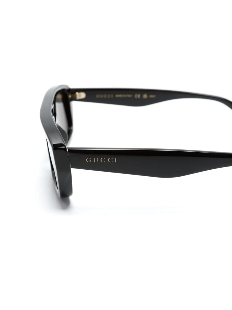 rectangle-frame tinted sunglasses 3