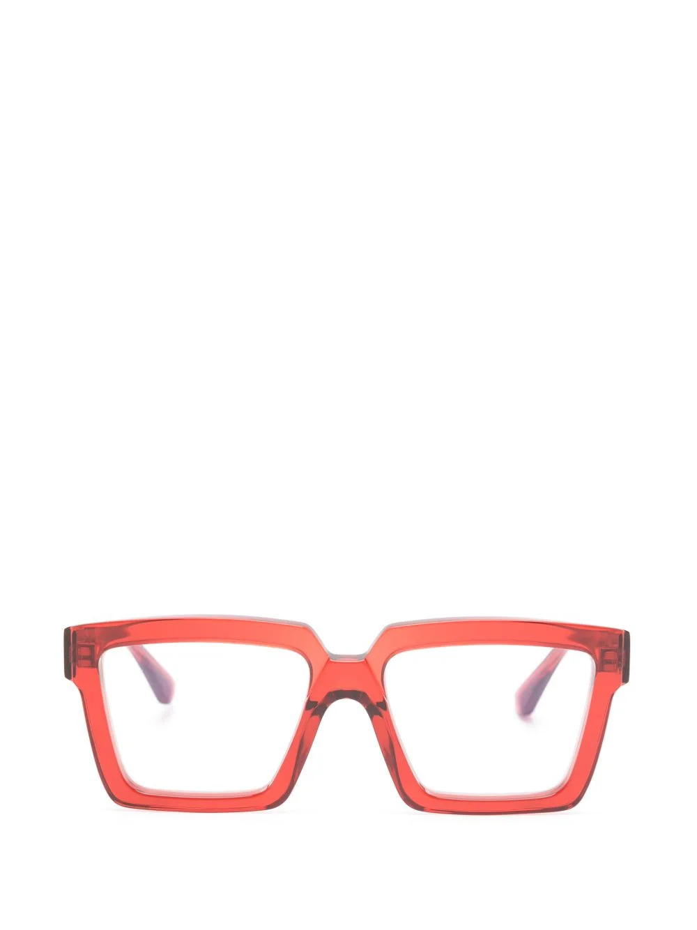 square-frame glasses - 1