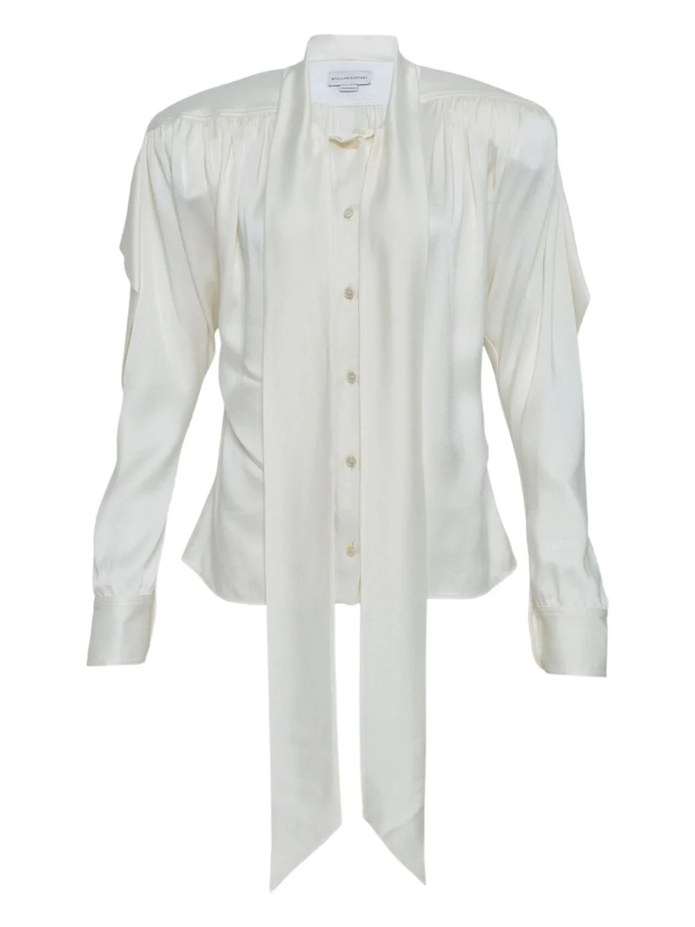 button-fastening shirt - 1