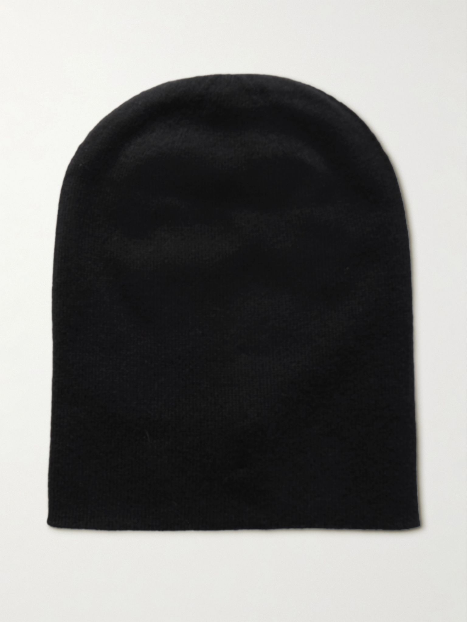 Embroidered cashmere beanie Black - 3