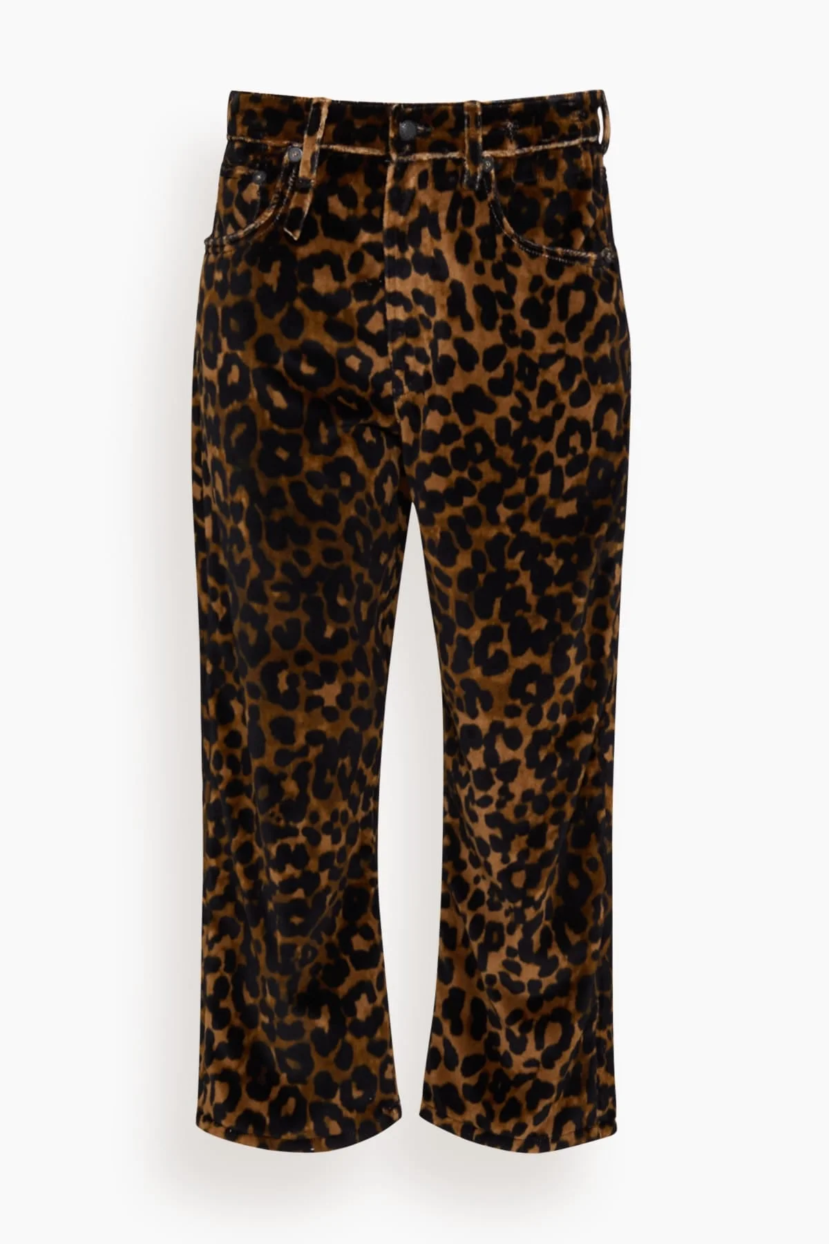 X BF Jean in Brown Leopard - 1
