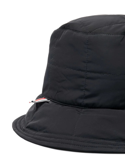 Thom Browne quilted bucket hat outlook