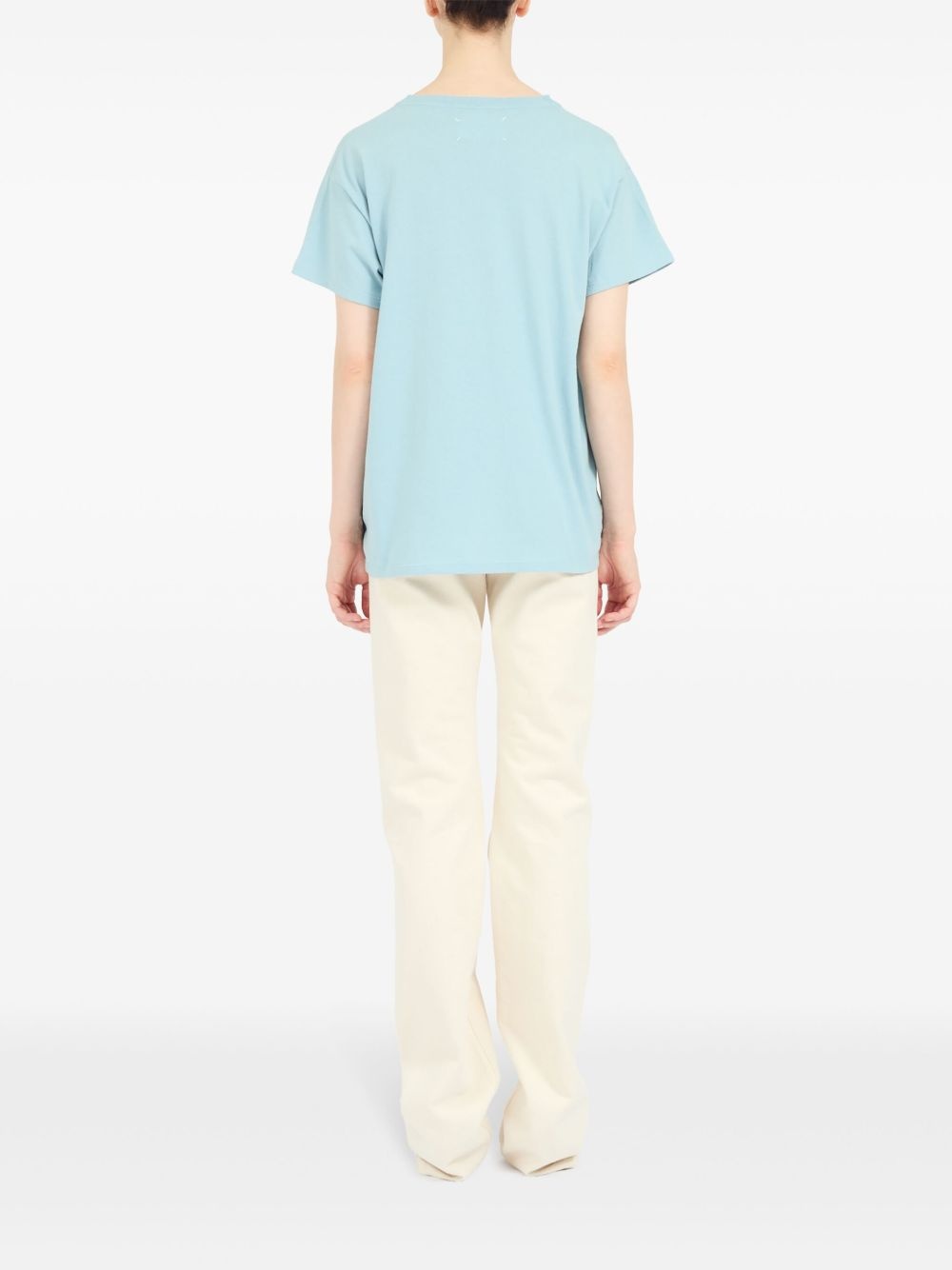 logo-print cotton T-shirt - 5