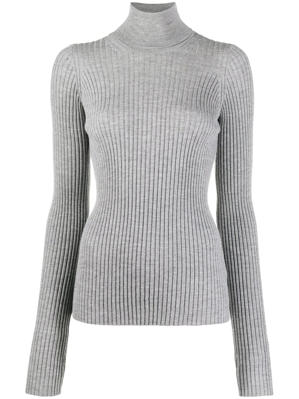 rib-knit jumper - 1