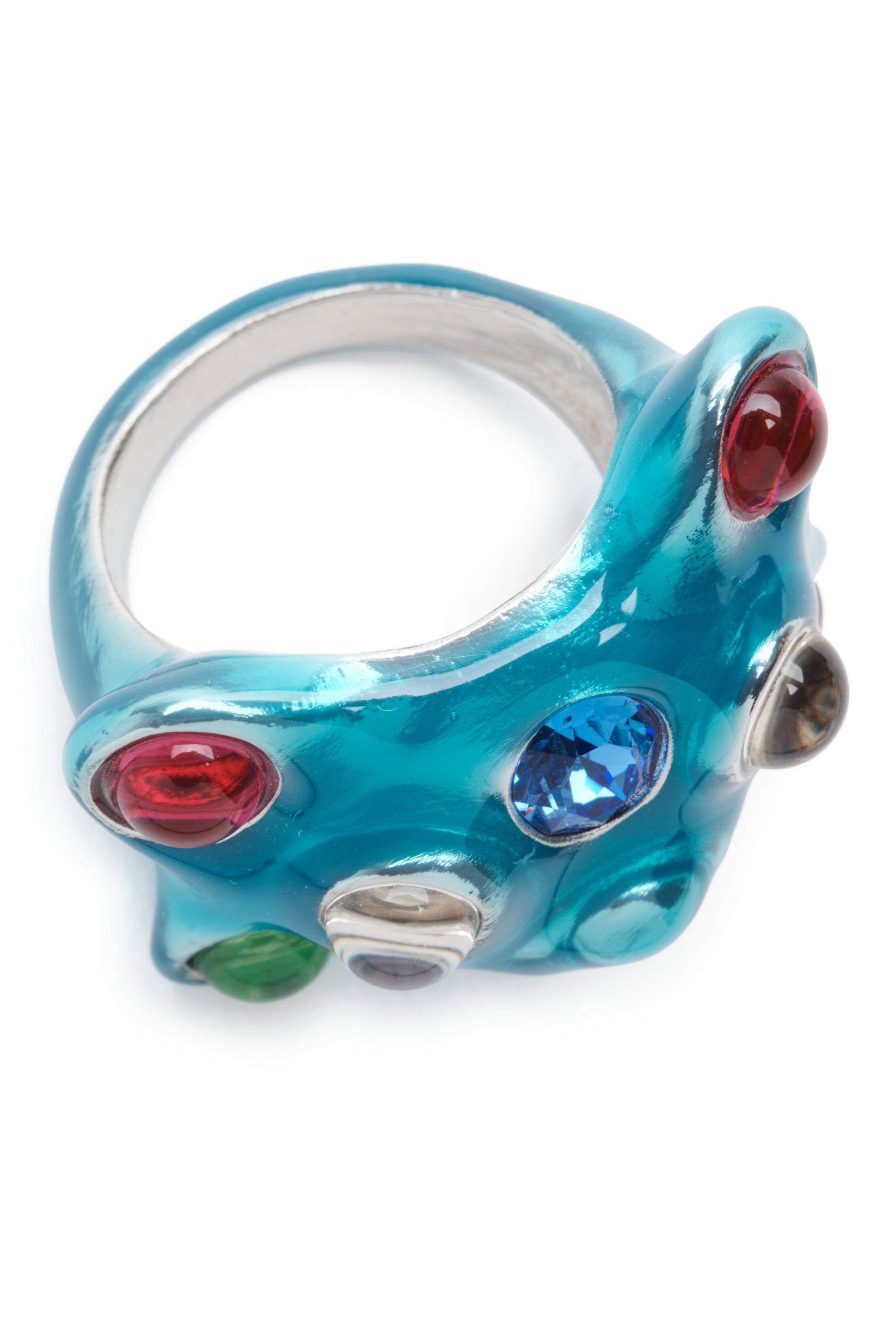 TURQUOISE TEDDY RING - 4