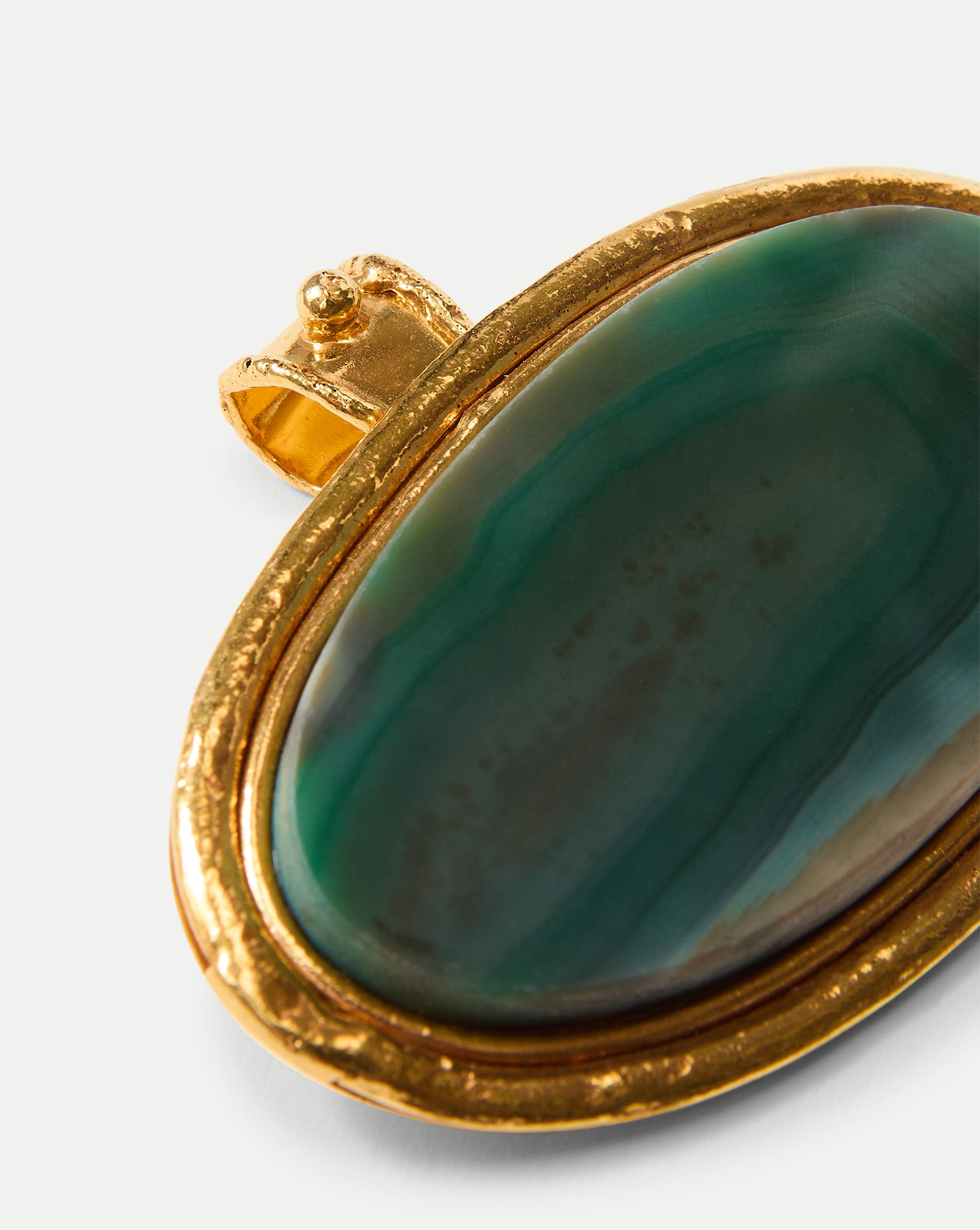DAKOTA GREEN AGATE NECKLACE - 3