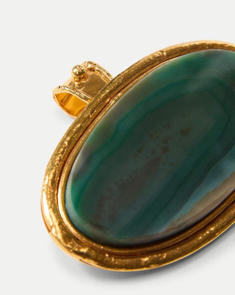 DAKOTA GREEN AGATE NECKLACE 3