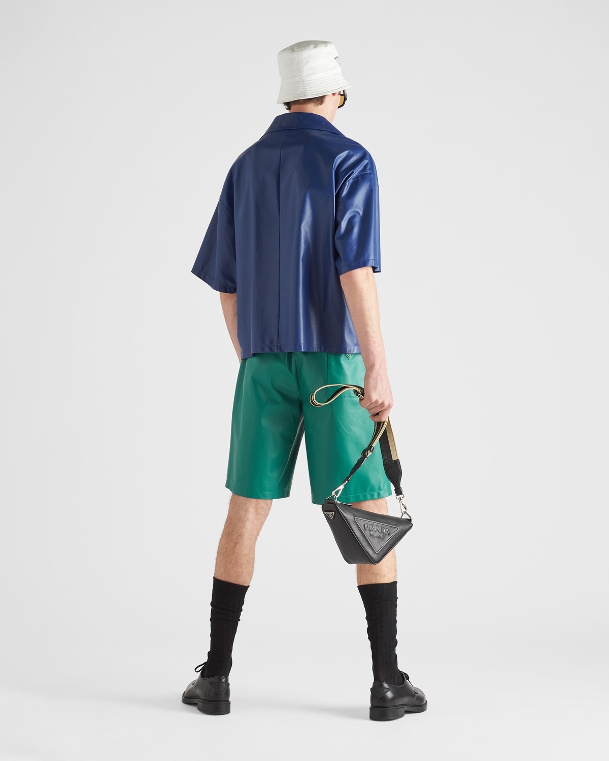 Nappa leather Bermudas - 5