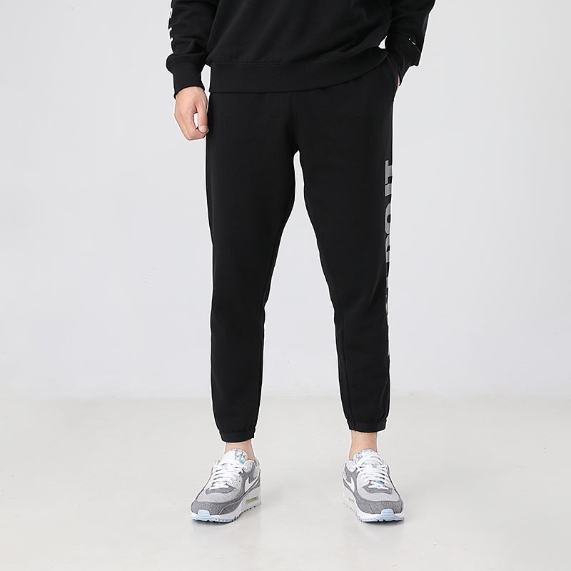 Nike Sportswear JDI Slim Fit Fleece Reflective Sports Pants Black CU4051-010 - 4