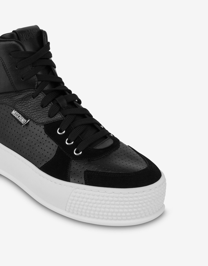 BUMPS & STRIPES HIGH-TOP SNEAKERS 3