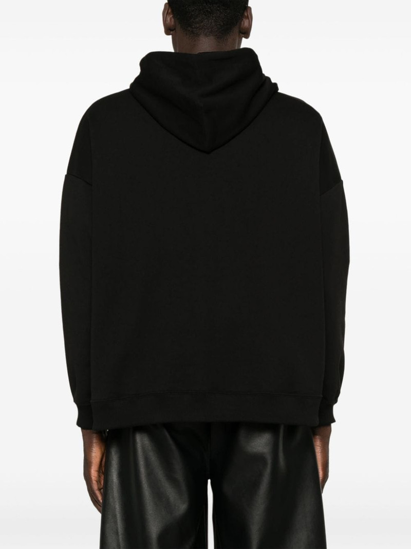 Hotline-embroidered hoodie 5